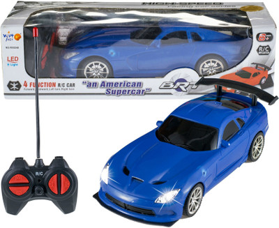 

Wishkey Remote Control High speed Racing American Blue Super car(Blue)