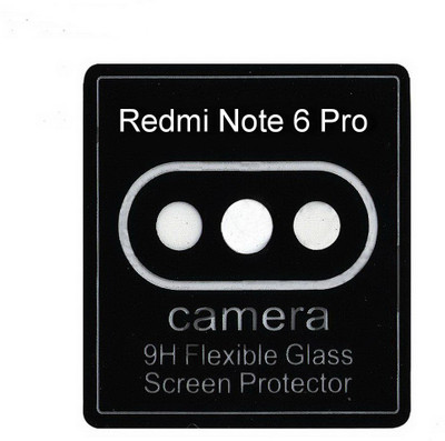 MobileZon Back Camera Lens Glass Protector for Mi Redmi Note 6 Pro(Pack of: 1)