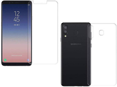Napfond Front and Back Tempered Glass for samsung galaxy a8 star(Pack of 2)