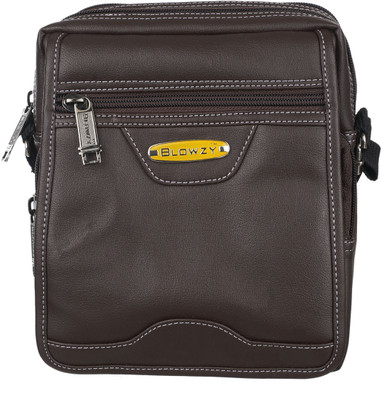 

Blowzy Traveler Sling Bag For Ipad/Tablet Shoulder Side Sling Waterproof Multipurpose Bag(Brown, 10 inch)
