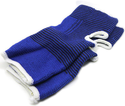 

QUINERGYS ® Elastic Ankle Foot Support Brace Compression Relief Pain Care Sports Sleeve Ankle Support(Blue, Black, Jet
