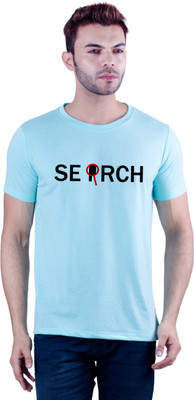 Snoby Printed Men Round Neck Green T-Shirt Flipkart