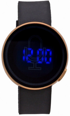 

Pappi Boss Unisex Latest Golden Touch LED Time & Date Display Watch - For Boys