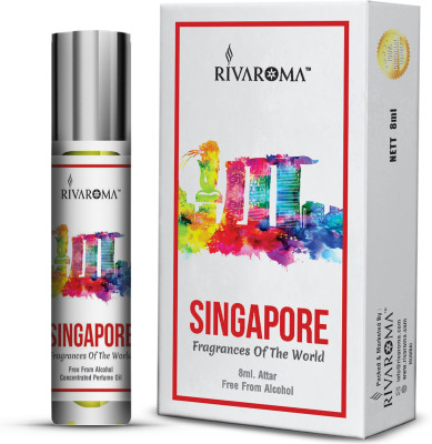 

Rivaroma Roll On ( SINGAPORE ) 8 ml Floral Attar(Floral)
