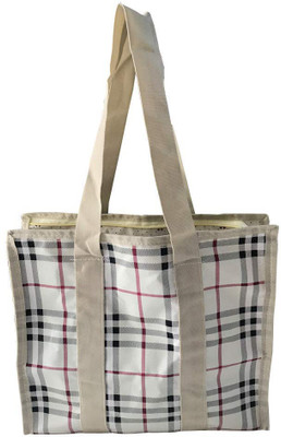 

Saisan Multipurpose Gift,Grocery Bag with Zipper Lock and Inner Pocket Multipurpose Bag(Multicolor, 12 inch)