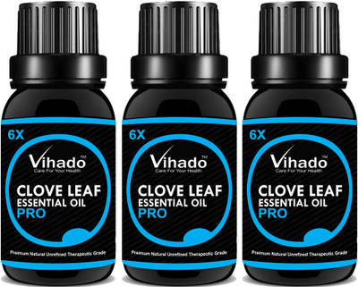 

Vihado Pure and Natural Clove Oil 18 ml Pack of 3(18 ml)