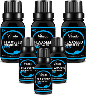 

Vihado Pure and Natural Flaxseed Oil 30 ml Pack of 6(30 ml)