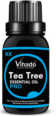 

Vihado Pure and Natural Tea Tree Oil 30 ml Pack of 1(30 ml)