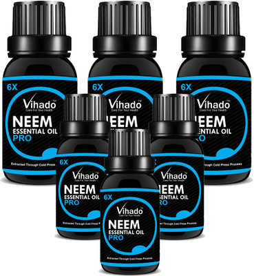 

Vihado Pure and Natural Neem Oil 30 ml Pack of 6(30 ml)