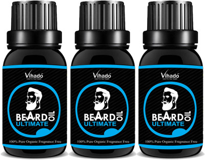 

Vihado Pure and Natural Beard Oil 18 ml Pack of 3(18 ml)