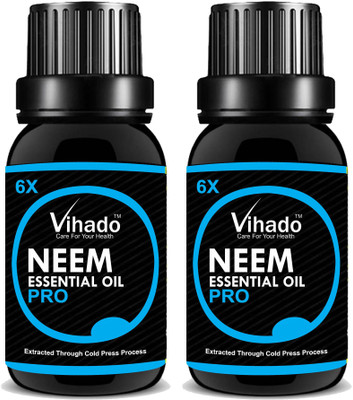 

Vihado Pure and Natural Neem Oil 30 ml Pack of 2(30 ml)