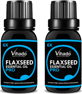 

Vihado Pure and Natural Flaxseed Oil 30 ml Pack of 2(30 ml)
