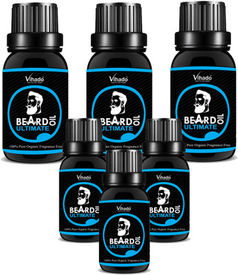 

Vihado Pure and Natural Beard Oil 18 ml Pack of 6(18 ml)
