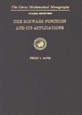 The Schwarz Function and Its Applications(English, Paperback, Davis Philip J.)