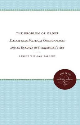 The Problem of Order(English, Paperback, Talbert Ernest William)