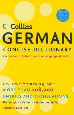 Collins German Concise Dictionary(English, Paperback, unknown)