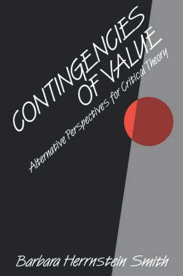 Contingencies of Value(English, Paperback, Smith Barbara Herrnstein)