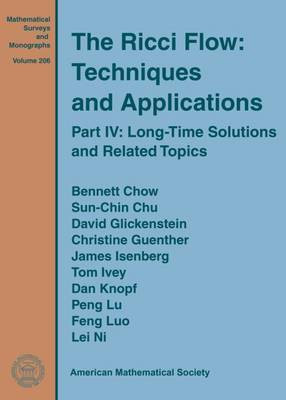 The Ricci Flow: Techniques and Applications(English, Hardcover, Chow Bennett)