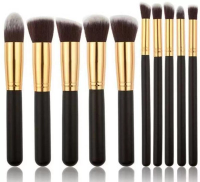

hich 10 pcs Premium Synthetic Makeup Brush Set(Pack of 10)