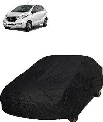 QualityBeast Car Cover For Datsun Universal For Car (Without Mirror Pockets)(Black)