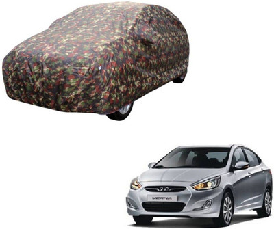 AUTO STAR Car Cover For Maruti Suzuki A-Star (With Mirror Pockets)(Multicolor)