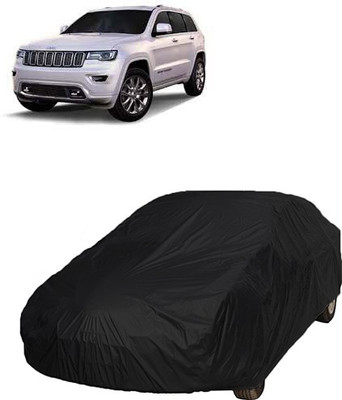 QualityBeast Car Cover For Mahindra Jeep (Without Mirror Pockets)(Black)