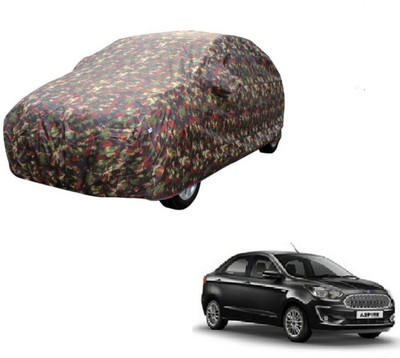 AUTO STAR Car Cover For Chevrolet Aveo (With Mirror Pockets)(Multicolor)