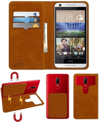 ACM Flip Cover for Htc Desire 626 Dual Sim(Gold, Cases with Holder, Pack of: 1)