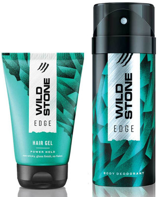 

Wild Stone Edge Deodorant 150 ml & Hairgel 100 ml(Set of 2)