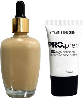 

tanvi27 NEW BEAUTY REVOLUTIONARY OIL CONTROL FOUNDATION WITH HIGH DEFINITION VITAMIN ENRICHED PRIMER(Set of 2)