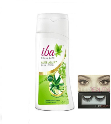 

iba halal care Aloe Aqua Body lotion with Eyelashes(Set of 2)