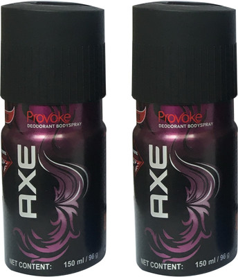 

AXE PROVOKE ( PACK OF 2) Deodorant Spray - For Men(150 ml, Pack of 2)