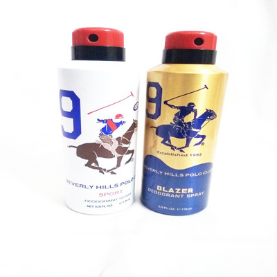 

Beverly Hills Polo Club 9 AND BLAZER Deodorant Spray - For Men(350 ml, Pack of 2)