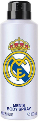 

Real Madrid Original Deodorant Spray For Men (WHITE) Deodorant Spray - For Men(200 ml)