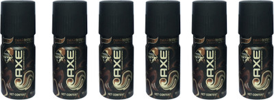

AXE DARK TEMPTATION( PACK OF 6) Deodorant Spray - For Men(150 ml, Pack of 6)