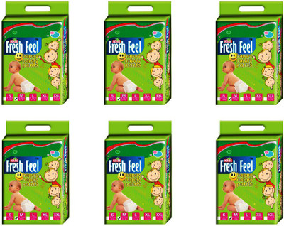 

Fresh Feel Medium Pant Diaper(Mega Pack-(108/144/180/216)pieces) - M(108 Pieces)