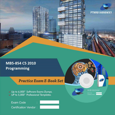 

PTNR01A998WXY MB5-854 C5 2010 Programming Practice Exam E-Book Set(DVD)