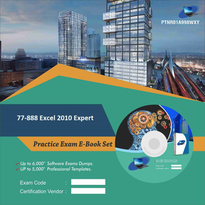

PTNR01A998WXY 77-888 Excel 2010 Expert Practice Exam E-Book Set(DVD)