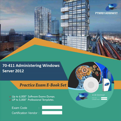 

PTNR01A998WXY 70-411 Administering Windows Server 2012 Practice Exam E-Book Set(DVD)