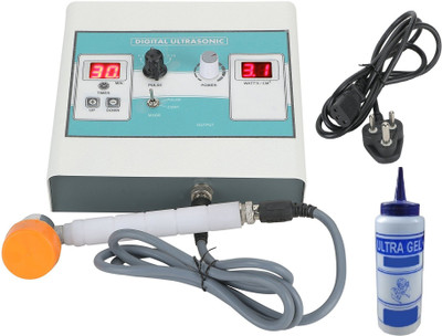 

AMAZEPHYSIOSOLUTIONS White Electro Therapy Physiotherapy Mini Ultrasound/Ultrasonic Therapy Machine (Mini US) with 1 Year Warranty Pain Relief Device Electrotherapy Device(APS056)