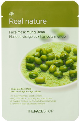 

The Face Shop Real Nature Mung Bean Sheet Mask(20 g)