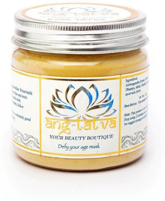 

ANG-TATVA 100% Pure & Natural Defy Your Age Face Mask - All Skin Type - For Men & Women - 75Gm - Easy to Use(75 g)