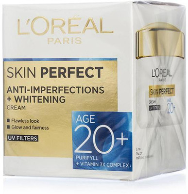 

L'Oreal Paris Skin Perfect Anti-Imperfection and Whitening 20+ Cream Face Wash(50 g)