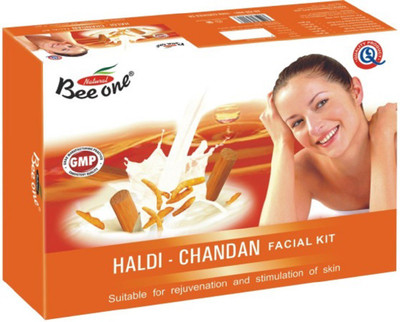 

BEEONE Unisex Haldi-Chandan Facial Kit for All Skin Type 312 g