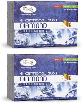 

Luster Exceptional Glow Diamond Bleach Cream-Pack of 2(500 ml)