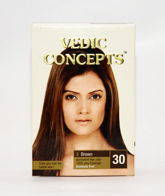 

Vedic Concepts Hair Color with Conditioner- Natural Brown- No.30 Hair Color(Natural Brown)