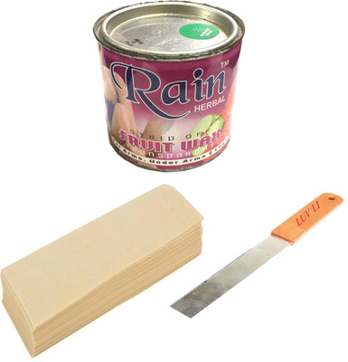 

LUV-LI PROFESSIONAL COMBO 1 FRUIT WAX, 1 KNIFE, 80 WAX STRIPS Wax(600 g, Set of 3)