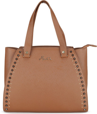 Miss CL Women Brown Tote at flipkart