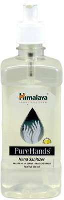 

Himalaya Purehands Lemon Hand Sanitizer 500 ml(500 ml, Pump Dispenser)