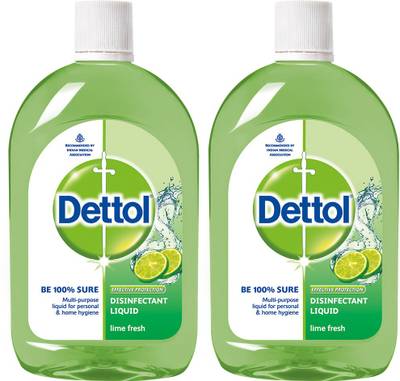 Dettol Multi-use Hygiene Liquid, Lime Fresh- 200 ml Antiseptic Liquid